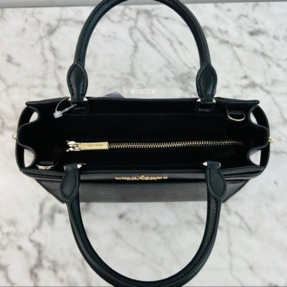 Kate Spade Staci Black Small Satchel Crossbody - Picture 7 of 11